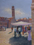 Campo San Angelo oil on canvas