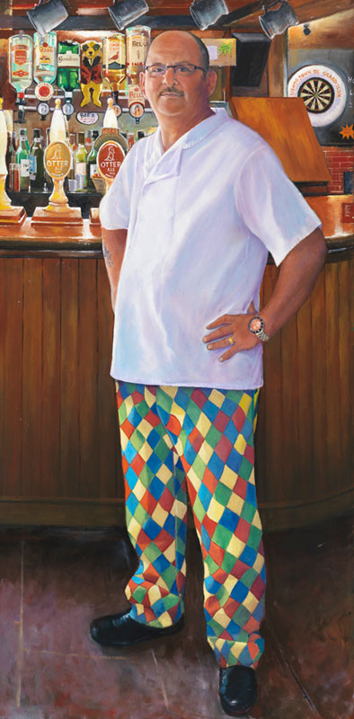 The Publican oil on canvas